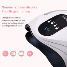 Load image into Gallery viewer, 120W LED Nail Lamp Nail Dryer Dual hands 42PCS LED UV Lamp For Curing UV Gel Nail Polish With Motion Sensing Manicure Salon Tool