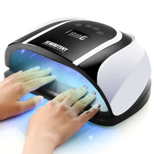 Load image into Gallery viewer, 120W Nail Dryer UV LED Lamp For Gel Varnish Nails Gel Polishing 30S/60S/90S Timing Lamp Nail Dryer For Drying Nail Art Tool