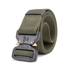 Load image into Gallery viewer, 125-140long big size Belt Male Tactical military Canvas Belt Outdoor Tactical Belt men&#39;s Military Nylon Belts Army ceinture hom