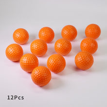 Load image into Gallery viewer, 12Pcs Foam Practice Golf Balls Yellow Green Orange Golf Training Balls Outdoor Indoor Putting Green Target Backyard Swing Game