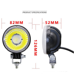 12V-60V Automobile for car LED Lamp  Waist  Super Bright Fog Workcross  Vehicle Light  Auto Motorcycle Truck Lamp