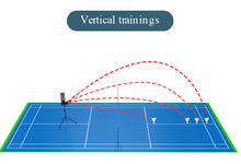 Load image into Gallery viewer, Free shipping osherhome Badminton Training Machine Automatic Badminton Serve Equipment Practice Device Intermediate Solo Trainer Shuttlecocks Feeder Shooter wit