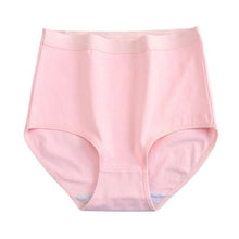 Load image into Gallery viewer, 12pcs Women High Waist Panties Plus Size Lingeries Female Breathable Cotton Underwear Comfortable Ladies Girls Briefs M-XXXL