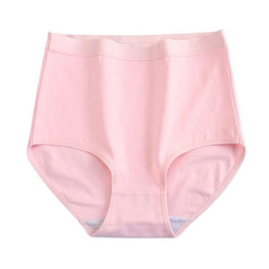 12pcs Women High Waist Panties Plus Size Lingeries Female Breathable Cotton Underwear Comfortable Ladies Girls Briefs M-XXXL