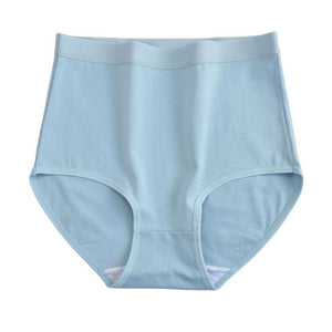 12pcs Women High Waist Panties Plus Size Lingeries Female Breathable Cotton Underwear Comfortable Ladies Girls Briefs M-XXXL