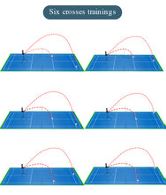 Load image into Gallery viewer, Free shipping osherhome Badminton Training Machine Automatic Badminton Serve Equipment Practice Device Intermediate Solo Trainer Shuttlecocks Feeder Shooter wit