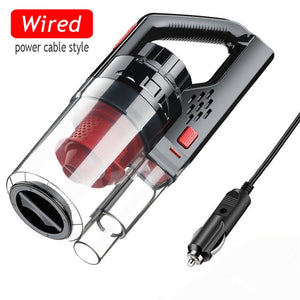150W 6000PA Car Vacuum Cleaner Wet/Dry Portable Handheld Vacuum Cleaner with 4.5M Power Cord for Car Strong Power Suction