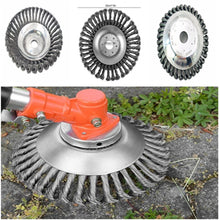 Load image into Gallery viewer, 150mm/200mm Steel Wire Trimmer Head Grass Brush Cutter Dust Removal Weeding Plate for Lawnmower Drop shipping Free shipping