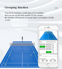 Load image into Gallery viewer, Free shipping osherhome Badminton Training Machine Automatic Badminton Serve Equipment Practice Device Intermediate Solo Trainer Shuttlecocks Feeder Shooter wit