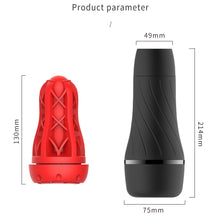 Load image into Gallery viewer, Automatic Male Masturbator Cup Real Vagina Pocket Pusssy Blowjob Machine Vibrator Adult Sexy Toys for Man Mastubators Tool