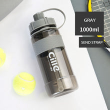Load image into Gallery viewer, 1L 2L 3L Large Capacity Sports Water Bottles Portable Plastic Outdoor Camping Picnic Bicycle Cycling Climbing Drinking Bottles