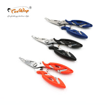 Load image into Gallery viewer, 1Pcs Stainless Steel Fishing Scissors Line Cutter Lure Bait Remove Hook Tackle Tool Kits Accessories