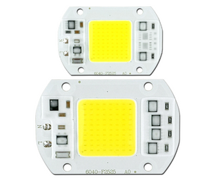 COB LED Chip 50W 220V 110V  Smart IC No Need Driver LED Bulb Lamp For DIY Floodlight Spotlight cool white 10pcs/lot