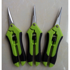 2 Pcs Gardening Shears Plastic Handle Portable Practical Pruning Tools Gardening Scissors for Branches Bushes Hedges Orchards
