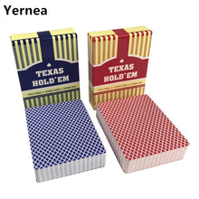 Load image into Gallery viewer, 2 Sets/Lot Classic porker card set Texas poker cards Plastic playing cards Waterproof Frost poker star  Board games Yernea
