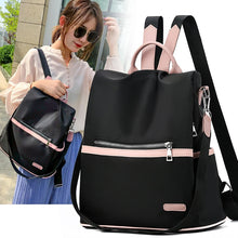 Load image into Gallery viewer, 2020 Casual Oxford Backpack Women Black Waterproof Nylon School Bags for Teenage Girls High Quality Fashion Travel Tote Packbag