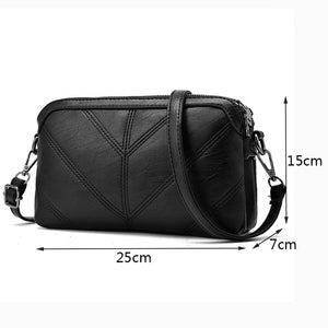 2020 High Quality Women Handbag Luxury Messenger Bag Soft pu Leather Shoulder Bag Fashion Ladies Crossbody Bags Female Bolsas