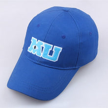 Load image into Gallery viewer, 2020 New Monsters University Sullivan Sulley Mike MU Letters Embroidery Baseball Cap Blue Hat One Piece Baseball Caps Sun Hats