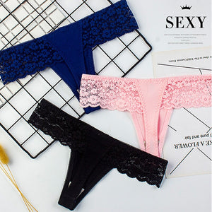2020 New Panties Underwear Woman Lace Thong G-String Sexy Briefs Lingerie Women Thong T-back Female Underwear For Ladies Panties