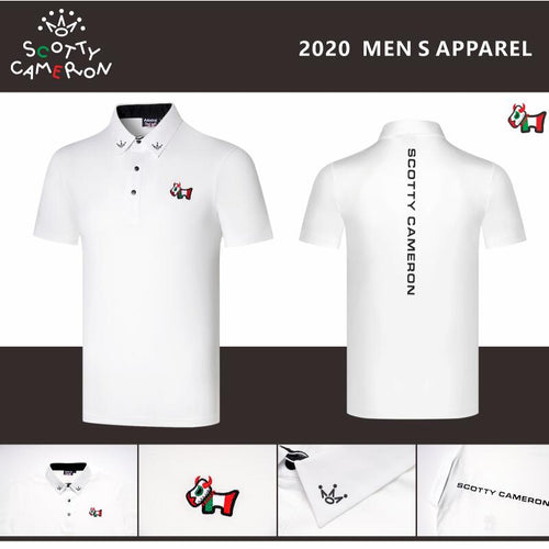 2020 new golf men's short sleeve