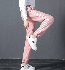 2021 Autumn Women Harem Pants Gym Sweatpants Solid Thick Warm Female Casual Pants Women Sport Running Workout Fleece Trousers