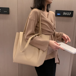 2021 Hot sale women handbag large capacity shoulder bags high quality PU leather shoulder bags ladies wild bags sac a main femme