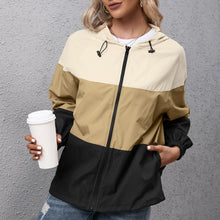 Load image into Gallery viewer, 2021 Jacket Female Autumn and Winter New Casual Sports Jacket Oversized Zipper Drawstring Pocket Windbreaker Coat Women