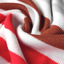 Load image into Gallery viewer, 2021 New Autumn Winter Knitted Striped Pullovers Sweater Women O-neck Sweet Color Matching Sweater Top