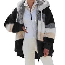 Load image into Gallery viewer, 2021 New Korean Autumn Winter Plush Hooded Jacket Women Sweatshirt Long-sleeved Pullovers Hoodies Harajuku Gothic Coat