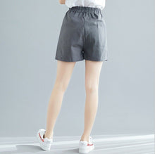 Load image into Gallery viewer, 2021 New Summer Casual Cotton Linen Shorts High Quality Plus Size High Waist Shorts Women Fashion Women&#39;s Short Pants Streetwear