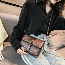 Load image into Gallery viewer, 2021 New Vintage Casual Small Women Flap Fashion Crossbody Messenger Bag Female Ladie Satchel Shoulder Bag Elegant Clutch Purses