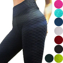 Load image into Gallery viewer, 2021 Sexy Yoga Pants Fitness Sports Leggings Jacquard Sports Leggings Female Running Trousers High Waist Yoga Tight Sports Pants
