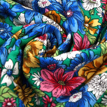 Load image into Gallery viewer, 2021 Spring New Short Sleeve Floral Dress Women Casual High Waist Sexy V Neck Print Dress For Woman Summer Knee Length Dress