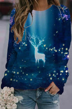 Load image into Gallery viewer, 2021 Spring New Women&#39;s Landscape Printed Large Long Sleeve T-shirt Befree Harajuku Vintage Modis Tumblr Plus Size Tops Gothic