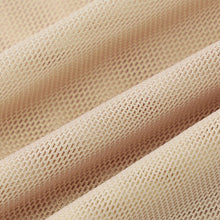 Load image into Gallery viewer, 2021 Spring Summer Solid With Sleeves Hollow Out Net Yarn Suit Dress Sheath Drawstring