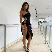 Load image into Gallery viewer, 2021 Summer Autumn Sexy Beach Long Bodycon Casual Dress Elegant Women Sundress Clothes Corset Party Dresses Vintage Gothic Boho