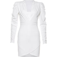 Load image into Gallery viewer, 2021 Summer Autumn Sexy Beach Party Vintage White Bodycon Dress Women Sundress Corset Elegant Vestidos Dresses Gothic Harajuku