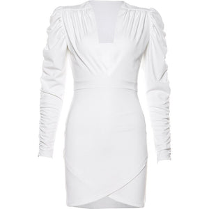 2021 Summer Autumn Sexy Beach Party Vintage White Bodycon Dress Women Sundress Corset Elegant Vestidos Dresses Gothic Harajuku