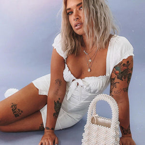 2021 Summer Autumn Sexy Strap Party White Bodycon Lace Boho Casual Dress Women Sundress Corset Vestidos Dresses Harajuku Gothic