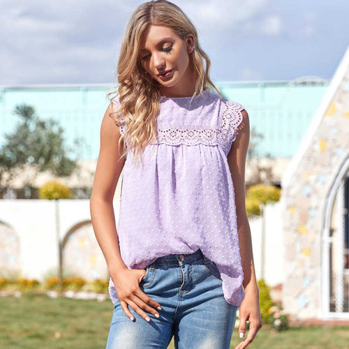 2021 Summer New Women's Chiffon Sleeveless Lace Vest Harajuku Flannel Vintage Oversized Gothic Shirt Blouse Women Boho Clothing