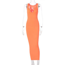 Load image into Gallery viewer, 2021 Summer Sexy Beach Strap Long Bodycon Boho Dress Elegant Women Sundress Corset Party Ladies Dresses Vintage Gothic Harajuku