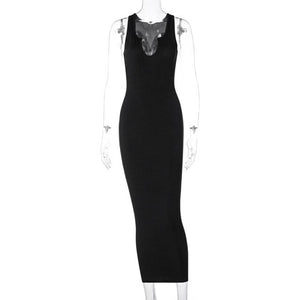 2021 Summer Sexy Beach Strap Long Bodycon Boho Dress Elegant Women Sundress Corset Party Ladies Dresses Vintage Gothic Harajuku
