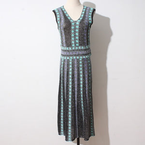 2021 Summer Sweater Dress Fashion Streetwear sleeveless Knit Dress slim Knit Dress vestidos de verano robe femme sukienka