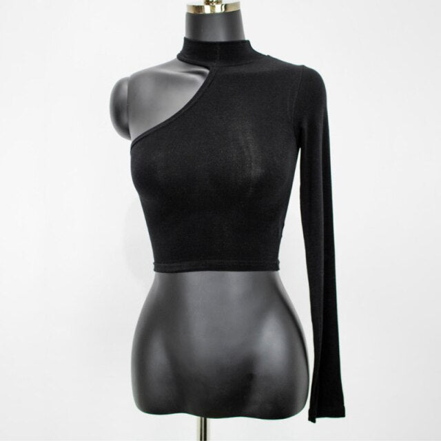 2021 Summer T Shirt Women Elasticity T-Shirt Woman Clothes Tops Slim Tshirt Female Long Sleeve Crop Top Womens Sexy Canale Y2k