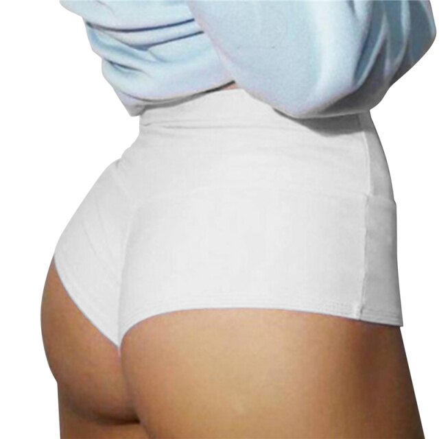 2021 Summer Workout Fitness Shorts Seamless Biker Women High Waist Female Clothing Push Up Short Elasticity Breathable