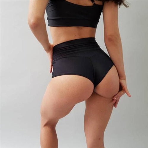2021 Summer Workout Fitness Shorts Seamless Biker Women High Waist Female Clothing Push Up Short Elasticity Breathable