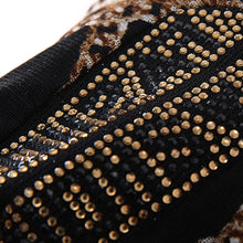 Load image into Gallery viewer, 2021 Vintage Short Sleeve Blouse Women Fashion Elegant Black Print Tops Lady Plus Size Blouses Female Beading Shirt Ladies