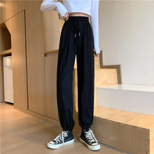 Load image into Gallery viewer, 2021 Women&#39;s Pants Cost-Effective Sports Casual Pants High Waist Slimming Hundred Plain Trousers Female Street Wear Clothing