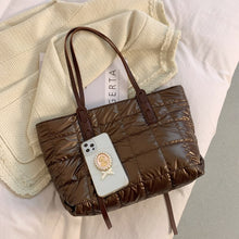 Load image into Gallery viewer, 2021 autumn and winter new style cotton clothing fashion Korean version of space cotton one-shoulder casual popular handbag