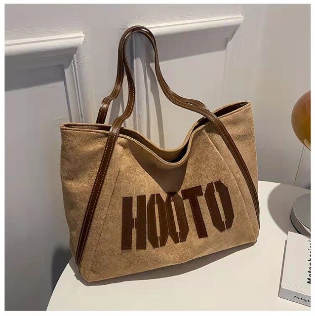 2021 new large-capacity women's bag all-match commuter one-shoulder tote bag